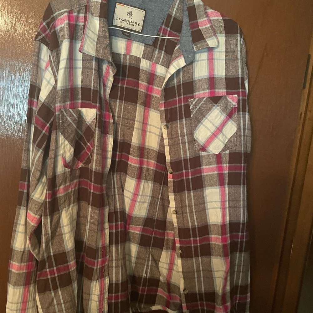Legendary Whitetails Rustic Plaid Shirt